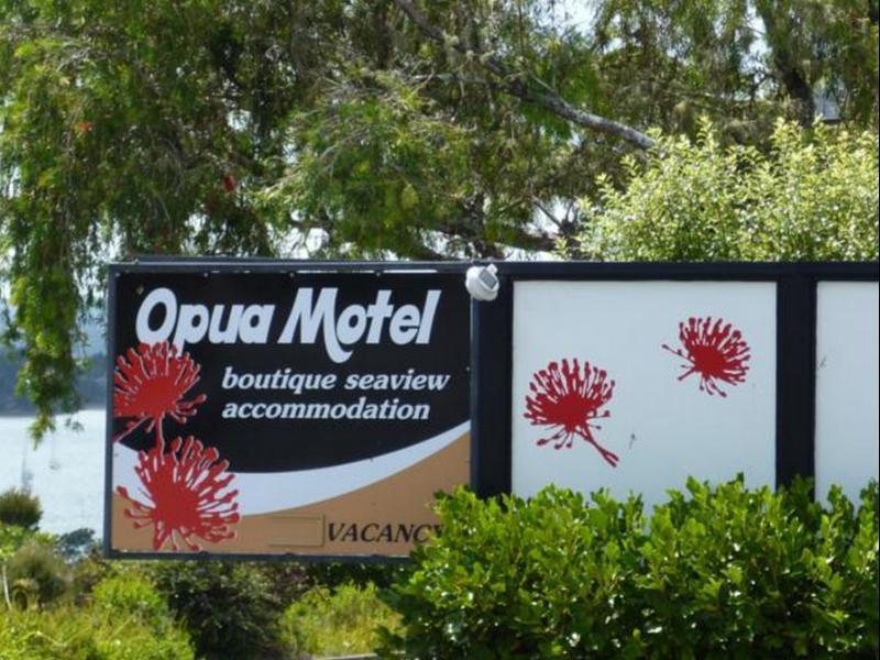 Opua Boutique Seaview Motel Luaran gambar